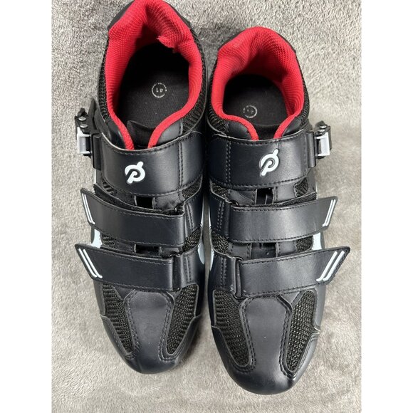 Peloton Altos cycling shoes 41 unisex US Women’s 9.5 men's 8 black red Sneakers - Picture 8 of 14